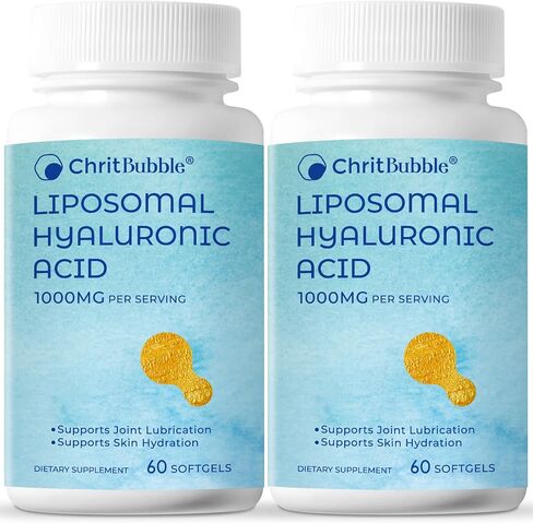 Liposomal Hyaluronic Acid Supplements for Women,Men 1000mg-Pure Dietary Hyaluronic Acid Capsules for Skin,Joint,Dermal Repair Complex in Saudi Arabia