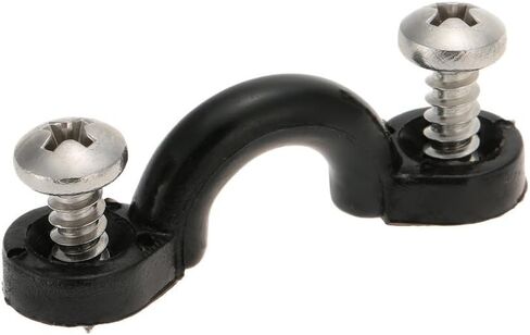 10 قطع من حلقات سطح السفينة المطاطية المصنوعة من النايلون من دوكولر مع 20 مسمارًا لمجموعة أدوات تثبيت سطح القارب والكاياك in Kuwait