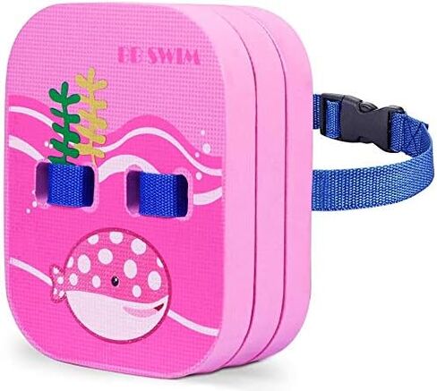 Back Float Safety Swimming Bubble with Adjustable 3 Layers Swim Belts Waterproof Floaties Device for Kids Swimming Floats Secure Clip Buckle Swim Floaties for Swimming Beginners Sport Pool Lesson in Saudi Arabia