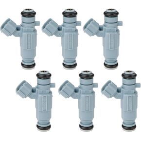 JDMON Fuel Injectors Compatible with Hyundai Sonata, XG350, Santa Fe, Kia Optima, Amanti, Sedona, Sorento 2.4L 3.5L L4 V6 1999-2006 Replacement for 35310-38010 3531038010 FJ661 3531038010D