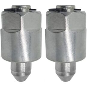 18mm Rail Fuel Injector Block-Off Tool M18 Cap for 2007-2018 Dodge Cummins 6.7L Diesel and 2006-11 Duramax 6.6L LBZ LMM (2PCS)
