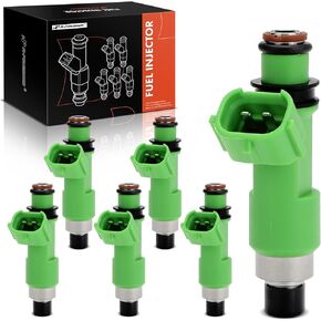 A-Premium Set of 6 Fuel Injectors Compatible with Subaru Outback 2010-2019, Legacy 2010-2019, Tribeca 2008-2014, 3.6L