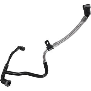 Motoforti Positive Crankcase Ventilation Tube, Engine Ventilation Hose, for Buick Envision 2016-2018, Plastic, No.12673868, Black