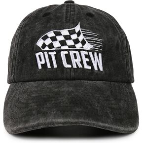 InnoBeta Car Racing Hat Gifts for Men, Car Racing Lovers, Racers, Race Car Enthusiasts, Pit Crew Adjustable Vintage Baseball Cap Washed Cotton Embroidered Hat