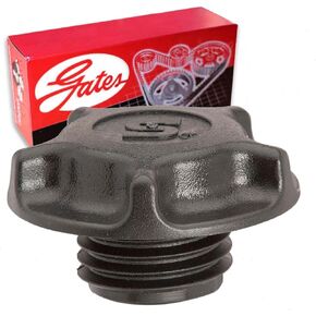 Gates Oil Filler Cap compatible with Ford F-150 4.2L 4.6L 4.9L 5.0L 5.4L 5.8L L6 V6 V8 1985-2008