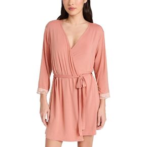 Eberjey Women's Flora 3/4 Sleeve Robe