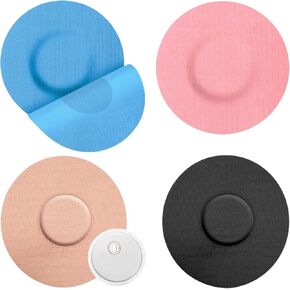 20 Pack Sensor Covers for Freestyle Libre 3, Latex-Free Sensor Patches for Libre 3 Adhesive Patches, No Glue in The Center - Assorted Color