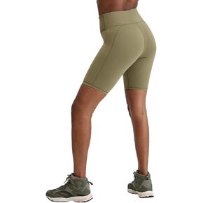 Fabletics Women's Define PowerHold® High-Waisted 9'' Short, Workout, Running, Spandex, Maximum Compression, Flattering