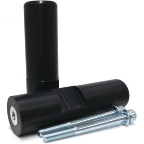 Shogun USA Made Kawasaki Ninja ZX14 ZX 14 ZX14R 2006 2007 2008 2009 2010 2011 Black No Cut Frame Sliders - 750-4709