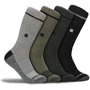 Work & Wear True Fit Impact Cushion Sock | Moisture-Wicking Breathable 360° Support | Comfortable Work Socks for Men & Women