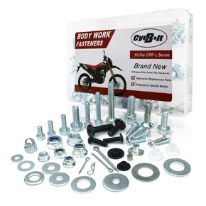 330PCS Body Work Bolt Kit Fit for CRF450RL CRF300 Rally CRF250 Rally CRF450L CRF190L CRF150L CRF300L CRF250L CRF230L Motorcycle Body Engine Fender Fasteners Bolts Set