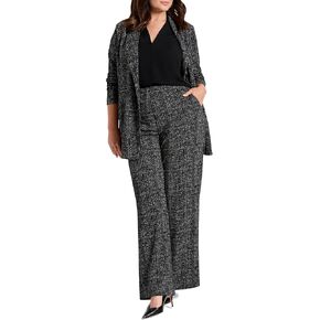 NIC+ZOE Women's Dotty Grid Zip Jacket