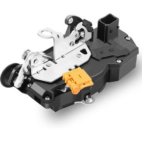 Rear Left Driver Side Door Lock Latch Actuator Fir for Chevy Tahoe Silverado 1500 2500 Suburban Avalanche GMC Sierra Yukon XL Cadillac Escalade 2007 2008 2009, 08-2012 Chevy Malibu，06-12 Aura Impala