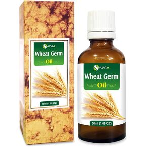 Wheat Germ (Triticum aestivum) Essential Oil 100% Pure & Natural Undiluted Uncut Cold Pressed Oil | Use for Aromatherapy & Skin | Therapeutic Grade - 50 ML