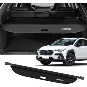 Cargo Cover for 2024 Subaru Crosstrek Accessories, Anti-Peeping Trunk Cargo Cover Luggage for Subaru Crosstrek 2024 Retractable Rear No Gap Security Shielding Shade