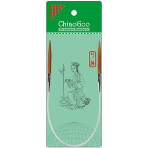 16 inch Chiaogoo Bamboo Circular knitting needle US 8 5.0mm