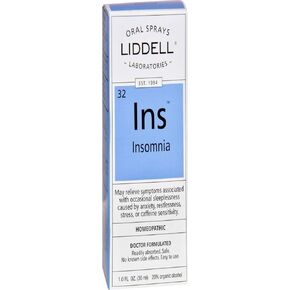 Liddell Homeopathic Insomnia, 1 Ounce