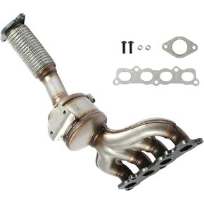 Catalytic Converter Direct-Fit Stainless Steel For 2011-2018 Ford Fiesta /2012-2015 Ford Fiesta Ikon 1.6L (EPA Approved)