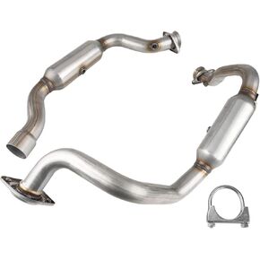Catalyst Converter Set of 2 for 2011-2022 F-250 Super Duty 6.2L, 2011-2022 F-350 Super Duty 6.2L High Flow Catalytic Convertor EPA Compliant