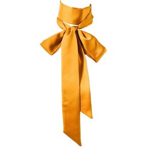 Long Thin Skinny Scarf Satin Neckerchief Ribbon Tie Waist Belt for Women