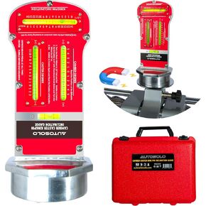 AutoSolo Magnetic Camber, Castor & Kingpin Inclination Wheel Alignment Gauge - Premium Wheel Alignment Tool for Automobiles and Trucks