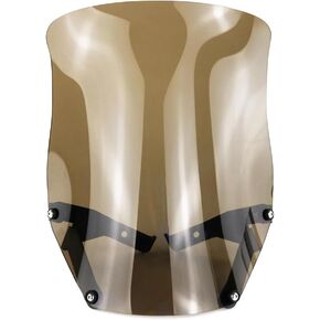Motorcycle Windshield Windscreen Compatible with 2017-2023 Husqvarna Vitpilen/Svartpilen 401 (Gray)