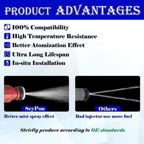 محاقن وقود 12 فتحة مطورة تناسب هيونداي: إلنترا، لكيا: فورتي/سول، L4 1.8L/2.0L 2011-2016، OEM # 35310-2E000، 1581531، FJ1182 (4 قطع) in Kuwait