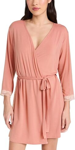 Eberjey Women's Flora 3/4 Sleeve Robe in Saudi Arabia