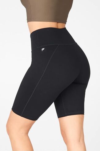Fabletics Women's Define PowerHold® High-Waisted 9'' Short, Workout, Running, Spandex, Maximum Compression, Flattering in Saudi Arabia