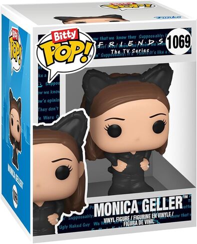 Funko Bitty Pop! Friends Mini Collectible Toys 4-Pack - Joey Tribbiani, Ross Geller, Rachel Green & Mystery Chase Figure (Styles May Vary) in Saudi Arabia