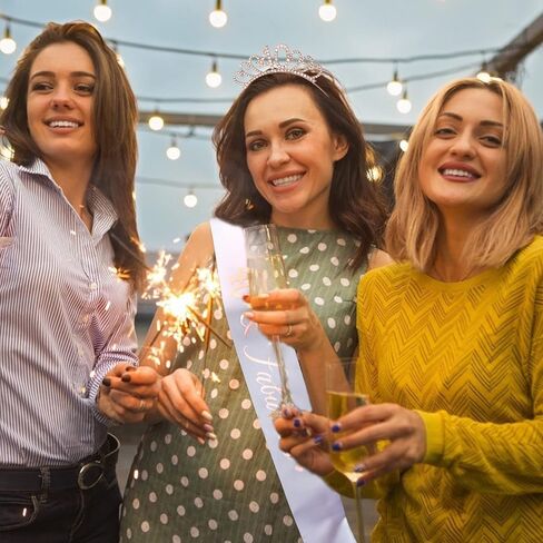 عصابة رأس عيد الميلاد الثالث عشر من CIEHER ومجموعة وشاح وتاج - زينة عيد ميلاد وهدايا للفتيات المراهقات in Kuwait