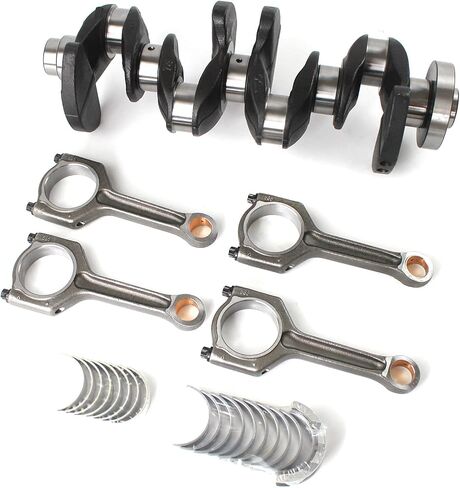 Connecting Rod & Piston Kit Fits for Hyundai-Sonata Tucson 2.4L, for Kia-Sportage Sorento 2.4L DOHC G4KC G4KE Engine Aftermarket Parts, Replace OE 23410-2G200, 23410-2G210, 23510-25240 in Kuwait