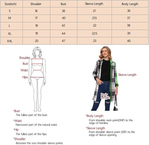 Women's Flannel Plaid Shacket Jacket Long Sleeve Button Down Shirts With Belt Tartan Trench Casual Coats Winter in Saudi Arabia
