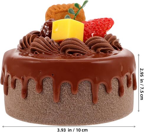 Abaodam Fake Cupcake Artificial Cake Fake Cake Faux Food Model Realistic Fake Desserts Pastries for Photography Props Display in Saudi Arabia