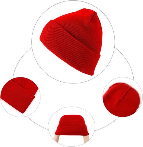 قبعات QPIXVB للرجال والنساء، قبعة صغيرة للجنسين، قبعة شتوية، قبعات شتوية للرجال والنساء in Kuwait