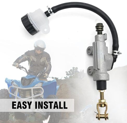 UOIENRT 5KM-2583V-00-00 Rear Brake Master Cylinder Replacement for Yamaha Wolverine 350 450 Grizzly 300 400 450 660 Kodiak 400 450, 2NL-25850-50-00 1SC-F580E-00-00 in Saudi Arabia