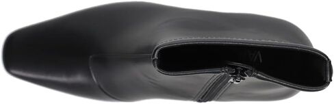 VANELi Womens Gabris Zippered Stretch Square Toe Casual Boots Ankle Mid Heel 2-3" - Black in Saudi Arabia