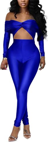 المرأة مثير معطلة الكتف Ruched الجوف خارج Bodycon السراويل الطويلة بذلة رومبير Clubwear قطعة واحدة وتتسابق in Kuwait