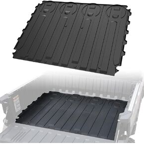 Cargo Bed Mat for Polaris Ranger XD 1500 2024, Rear Rubber Cargo Bed Mat All Weather Protection Slush Liner for Polaris Ranger/Crew XD 1500 2024 Accessories (Replace# 2889106)