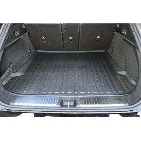 Premium Cargo Liner for Mercedes-Benz AMG EQE 350 4Matic EQE 500 4Matic Trunk Layout Behind 2nd Row 2023-2024 - 100% Protection - Custom Fit Car Trunk Mat - 3D Shaped Laser Measured Trunk Liners