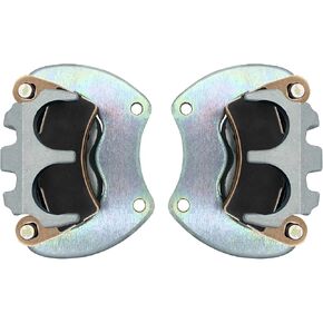 Left & Right Rear Brake Calipers & Pads Sintered for Polaris RZR XP 1000 RS1 Ranger-Crew-900