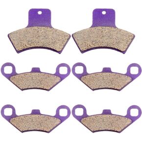 ECCPP Brake Pads Fits for Sportsman 500 4x4 HO Scrambler 400 Trail Blazer 250, FA159 FA270 Front and Rear Brake Pads