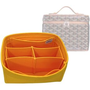 SAMORGA (5-20/ Go-Muse-Vanity Bag Organizer for Go Muse Vanity Bag Organizer Insert Innerbag