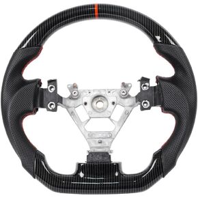 Hydro-Dip Carbon Fiber Steering Wheel Upgrade Fit For Nissan 350z 2003-2009-JIANGGAI