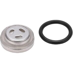 Qiilu Master Cylinder Sight Lens 12mm, Brake Master Cylinder Sight Glass with O Ring Motorcycle Front Rear Brake Clutch Master Cylinder