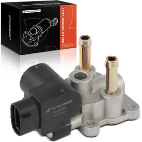 A-Premium Fuel Injection Idle Air Control Valve Compatible with Toyota Paseo Tercel 1998, 1.5L, Auxiliary Air Valve, Replace for# 2227011020