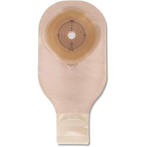 Premier Ostomy Pouch Drainable 2.5" Stoma 12" L 1pc System Beige 8901, 10 Ct