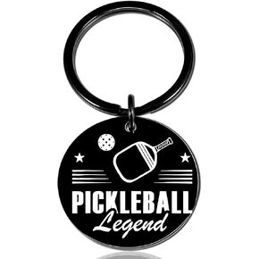 Ikacvb Funny Pickleball Gifts For Women Men Stocking Stuffers Best Gifts For Pickleball Lovers Player Pickleball Accessories Pickle Balls Keychain Christmas Pickleball Legend