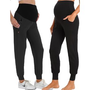 V VOCNI بنطال الركض للحوامل ناعم وبنطلون للركض Quik-Dry (قطعتان، مقاس X-Large) in Kuwait