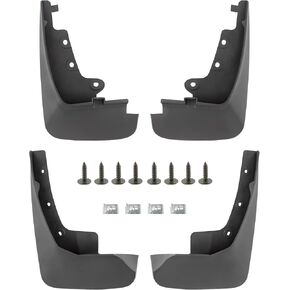 BOXI Set of 4 Front and Rear Side Mud Flaps Splash Guards Compatible for Ford Edge 2015 2016 2017 Without Running Board Not Fit Sport Model